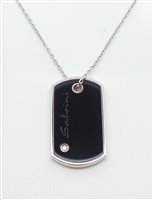 Colgante Salvini Hombre Code in Oro blanco Diamante 0.5 Ct 20022889 - 20022889